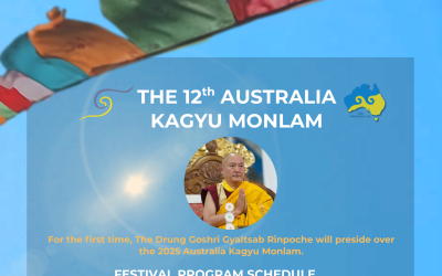 Official Australia Kagyu Monlam 4 days Program
